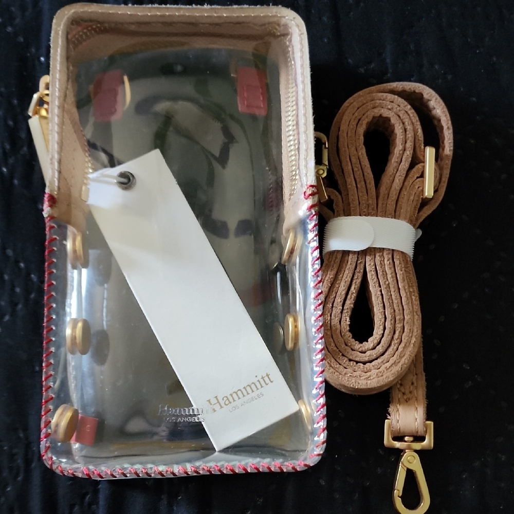 Hammitt Clear Toast Tan  Crossbody Bag